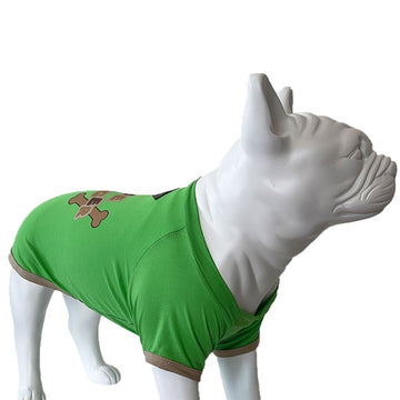 Bone Digger Küçük-Orta-Büyük Irk Yeşil Köpek T-shirt