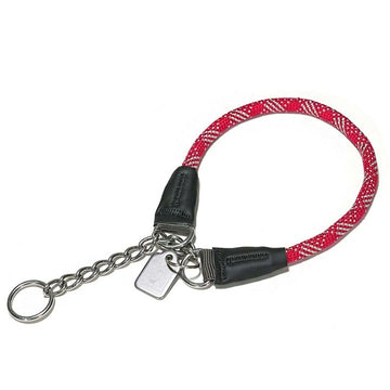 Kırmızı Yarı Boğma Tasması