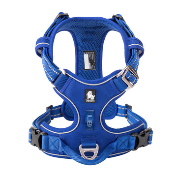 Alüminyum D-Halkalı, Ergonomik, Lacivert Göğüs Tasması