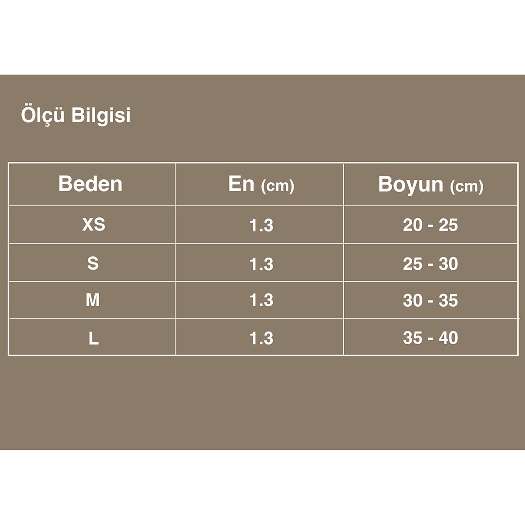 Çiçek Desenli Mavi Kedi-Köpek Boyun Tasması
