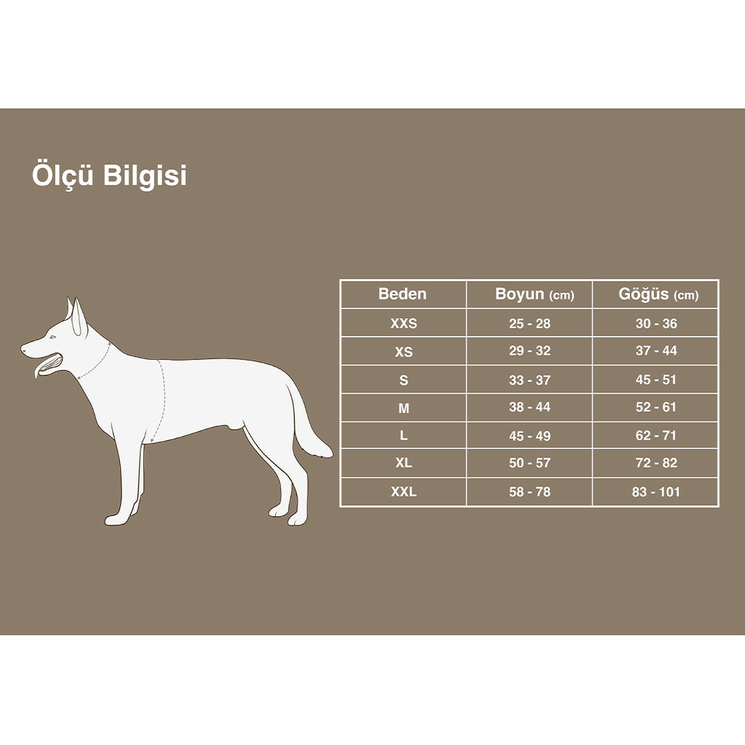 Soğutucu Özellikli Turuncu-Gri Köpek Yeleği