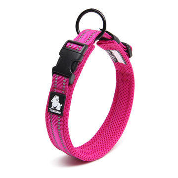 Yumuşak Süngerli, Mesh, Pembe Boyun Tasması