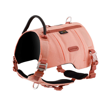 Cordura Kumaşlı, Cepli Pembe Göğüs Tasması